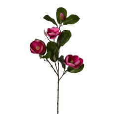 Magnolienzweig, 74 cm, cerise