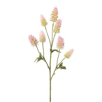 Trifolium branch, 55cm, pink