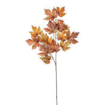 Maple leaf twig, 90cm, brown