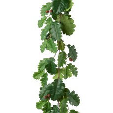 Oak garland, 180cm, green,