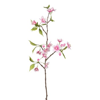 Pear blossom branch, 55cm, pink