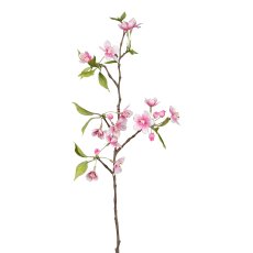 Pear blossom branch, 55cm, pink