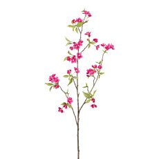 Pear blossom branch, 115cm, cerise