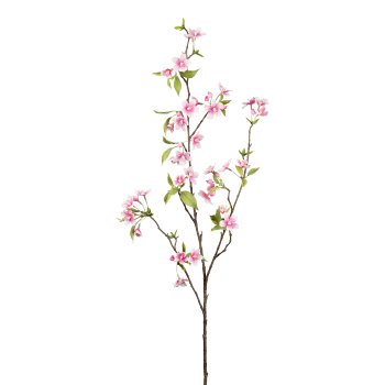 Pear blossom branch, 115cm, pink