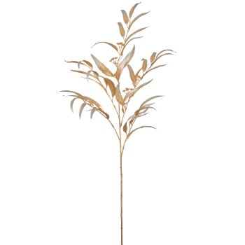 Eukalyptuszweig, 122cm, champagner