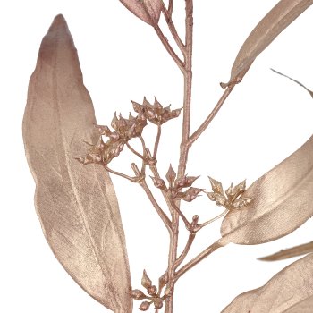 Eukalyptuszweig, 122cm, rosegold