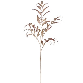 Eukalyptuszweig, 122cm, rosegold