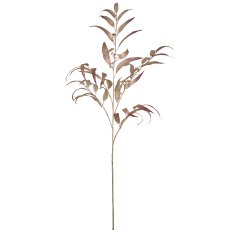 Eukalyptuszweig, 122cm, rosegold