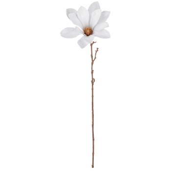 Magnolienzweig, 77cm, weiß