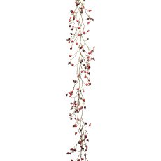 Rosehip garland, 140cm, red