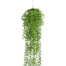 Nerifolia-Hängezopf, ca 110cm grün, Kunststoff,