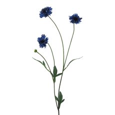 Kornblume 6/Poly, 59cm, blau