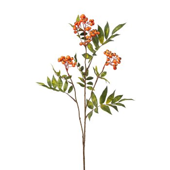 Rowan Branch, 84cm, Orange rowan branch, 84cm, orange