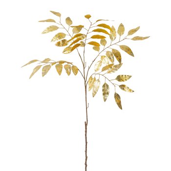 Eukalyptuszweig, 106 cm, gold