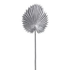 Palmblatt, 44cm, silber