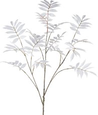 Sorbuszweig, 109cm, naturweiß