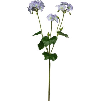 Geranienzweig, 69cm, helllila