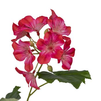 Geranium branch, 105cm, pink