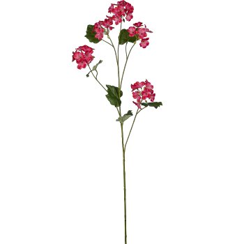 Geranium branch, 105cm, pink