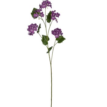 Geranienzweig, 105cm, lila