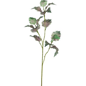 Coloured nettle branch, 74cm, pale pink