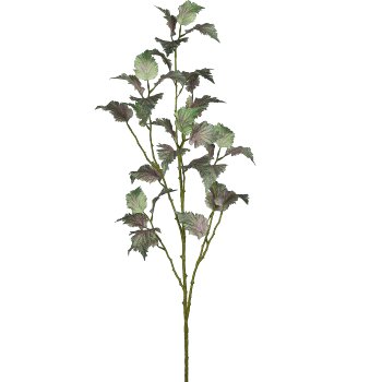 Coloured nettle branch, 115cm, pale pink