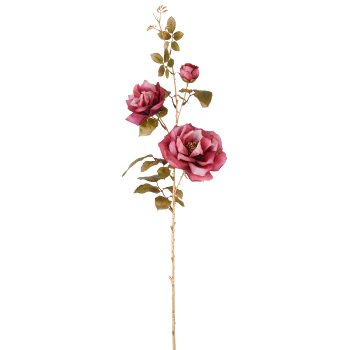 Rose, 85cm, dunkelrosa