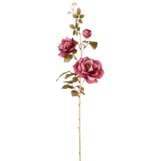 Rose, 85cm, dunkelrosa