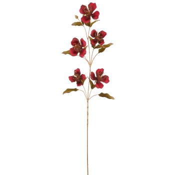 Kapok, 109cm, dark red