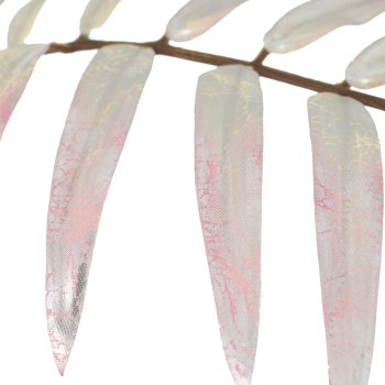 Palmzweig, 91cm, silber