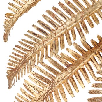 Fern branch, 103cm, gold