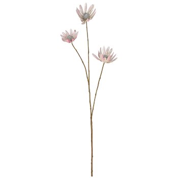 Rudbeckiazweig, 85cm, silber