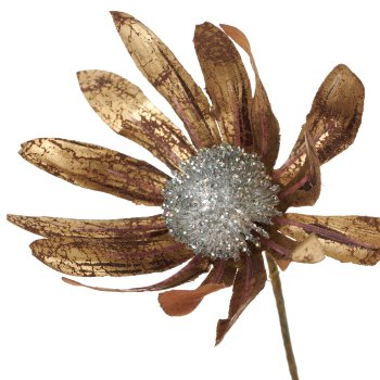 Rudbeckia branch, 140cm, gold