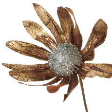 Rudbeckia branch, 140cm, gold