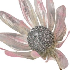 Rudbeckiazweig, 140cm, silber