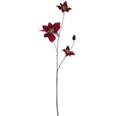 Clematiszweig, 82cm, lila