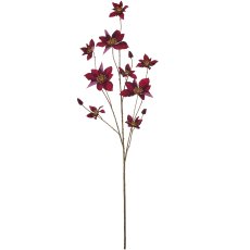 Clematiszweig, 139cm, lila