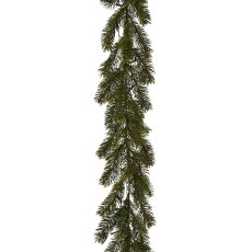 Fir Garland, 40 LED, 120 Tips, 185cm, Outdoor Use, Battery Compartment For 3x Aa
