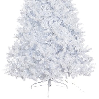 Artificial fir tree 1261 Tips, 180cm, PE, white