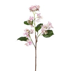 Hortensienzweig, 64cm, rosa
