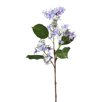 Hortensienzweig, 64 cm, blau