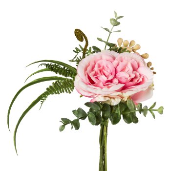 Rosensträußchen, 32 cm, rosa