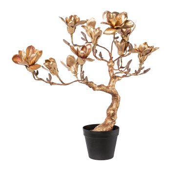 Magnolienbaum, 71cm, altgold
