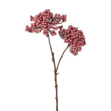 Berry Cone Branch, Brilliant 1/Poly, 48cm, Dark Pink