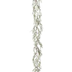 Conifer Garland Iced 1/Poly,