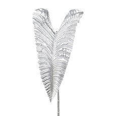 Taro Leaf 1/Poly, 107cm, Silver