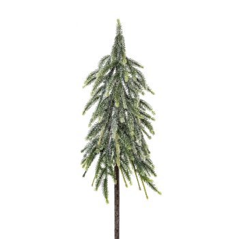 Spruce Trunk On Stick, 85cm, Snow