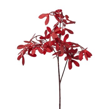 Maple branch, 63cm, dark red