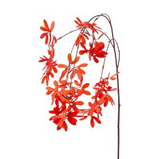 Maple branch, 115cm, coral