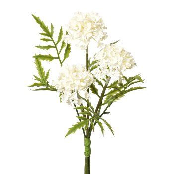 Snowball bouquet, 30cm, white